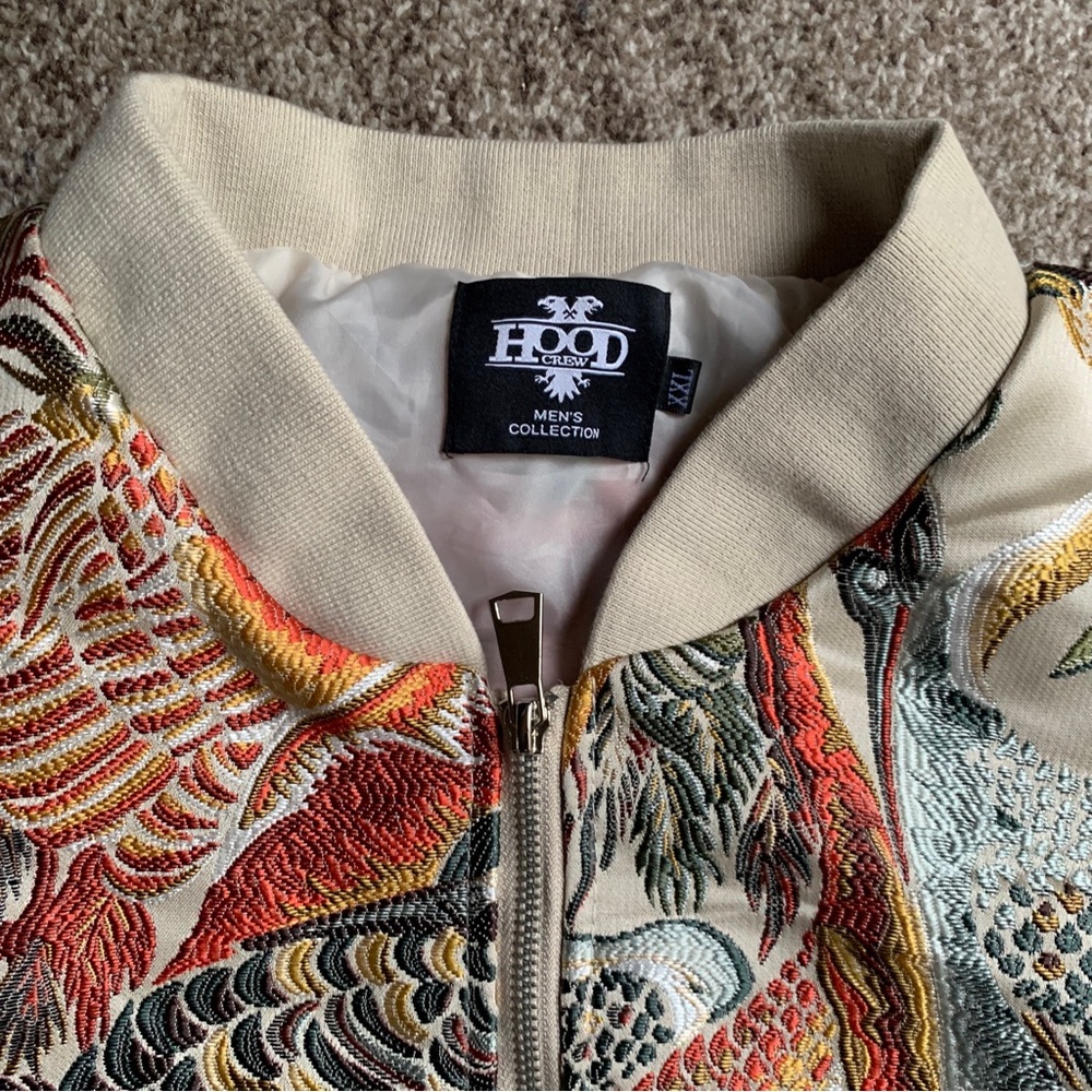 Hood Crew mens collection bomber jacket XXL - Picture 2 of 4